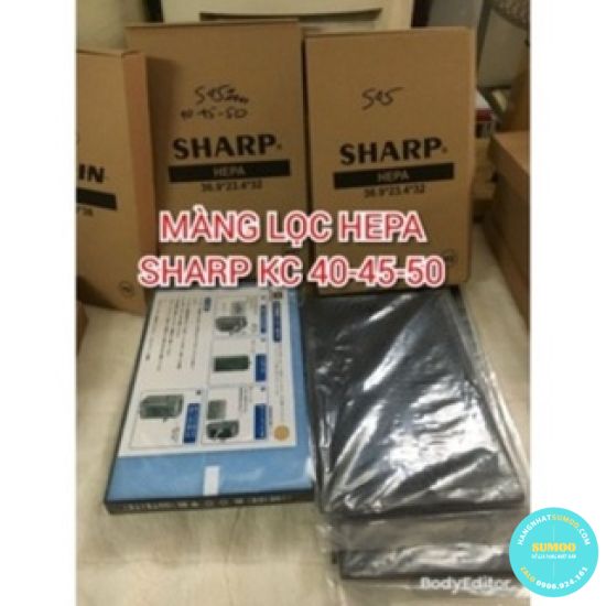 Màng Lọc HEPA + THAN Máy Lọc SHARP 40 45 50 MÃ KC-ABWYZ 40-45-50
