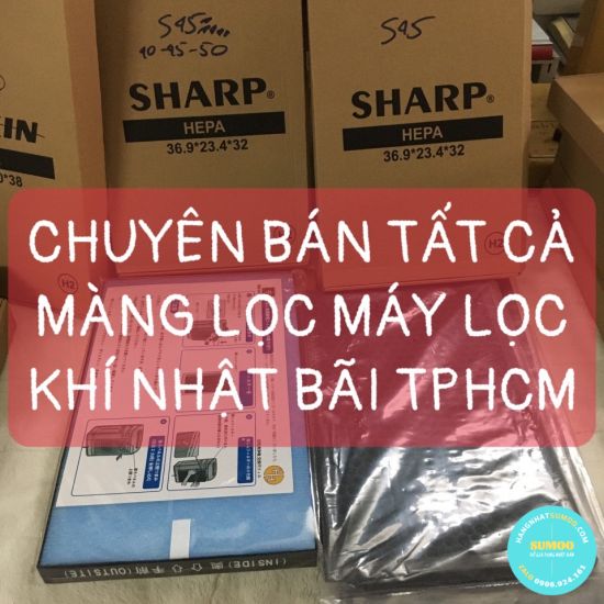 BÁN MÀNG LỌC CỦA MÁY LỌC KHÍ NHẬT BÃI TẠI TPHCM