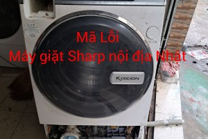 MÃ LỖI MÁY GIẶT SHARP NỘI ĐỊA - ĐIỆN 100V