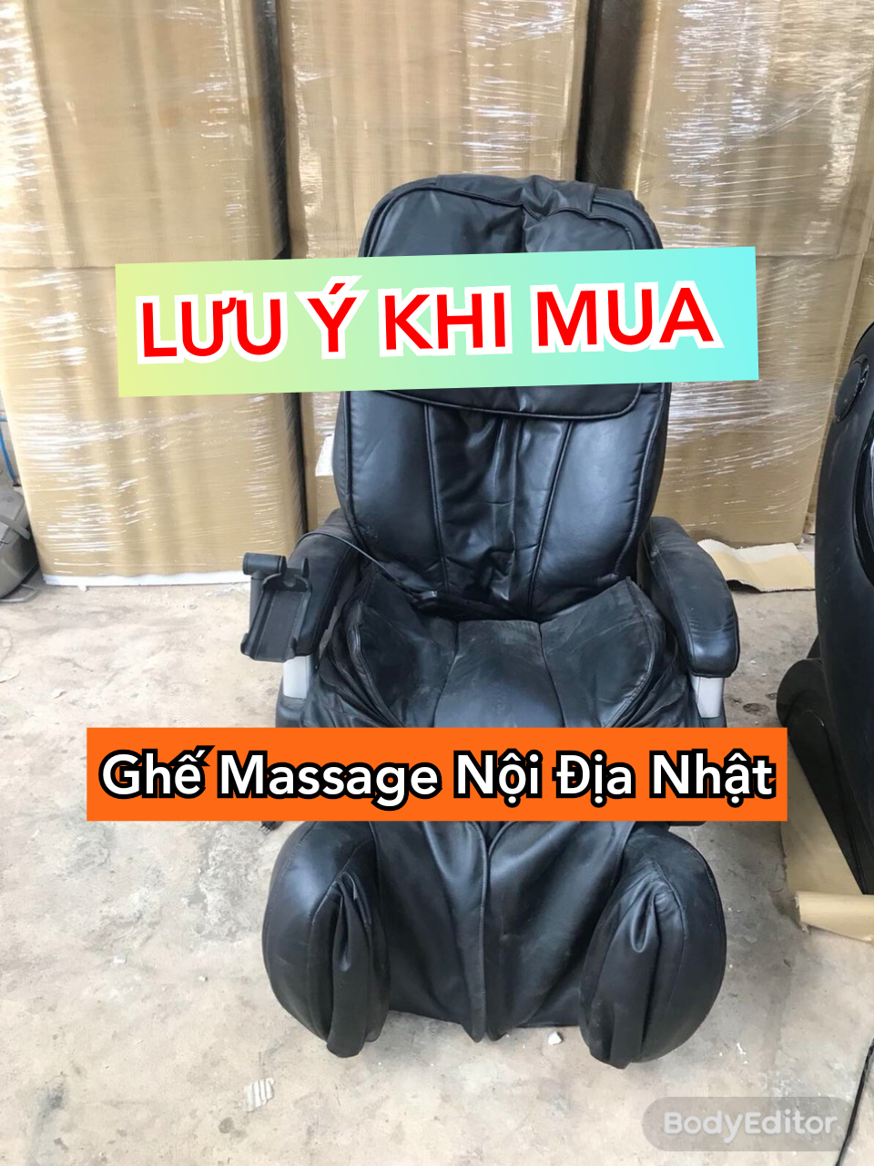 KINH NGHIỆM MUA GHẾ MASSAGE NỘI ĐỊA NHẬT