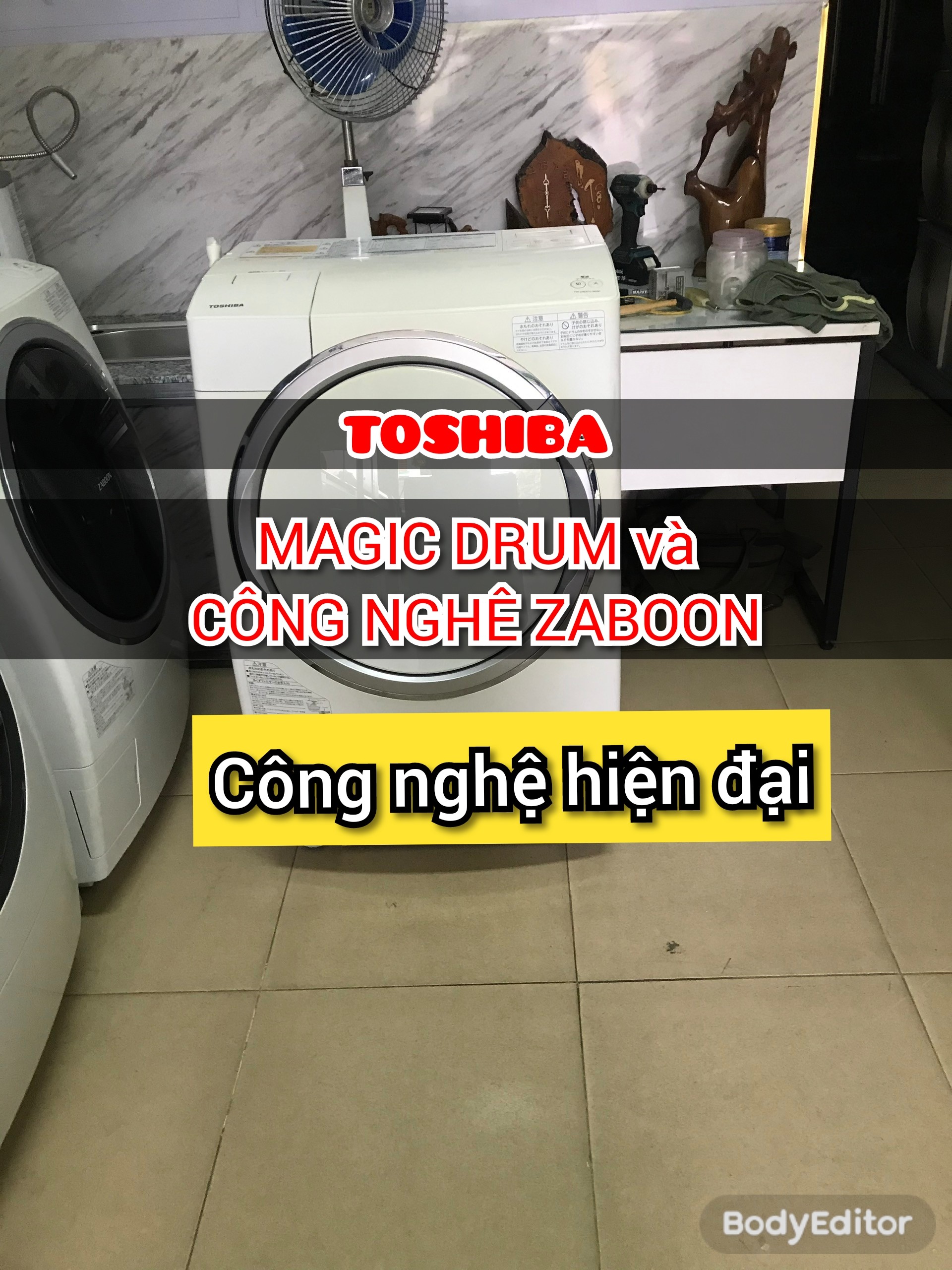 MAGIC DRUM - ZABOON MÁY GIẶT TOSHIBA LÀ GÌ ?