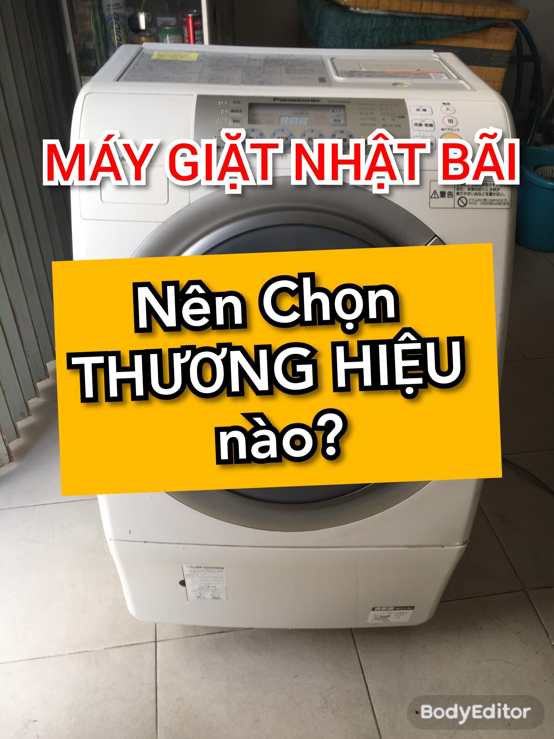 MÁY GIẶT NHẬT BÃI NÀO TỐT NHẤT ?