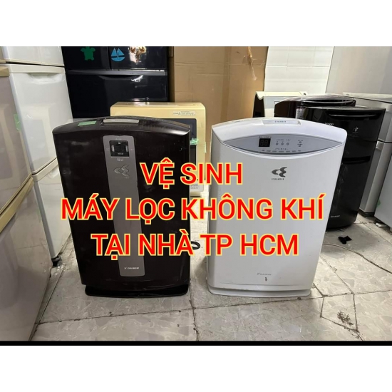 VỆ SINH MÁY LỌC KHÔNG KHÍ TẠI NHÀ TP HCM