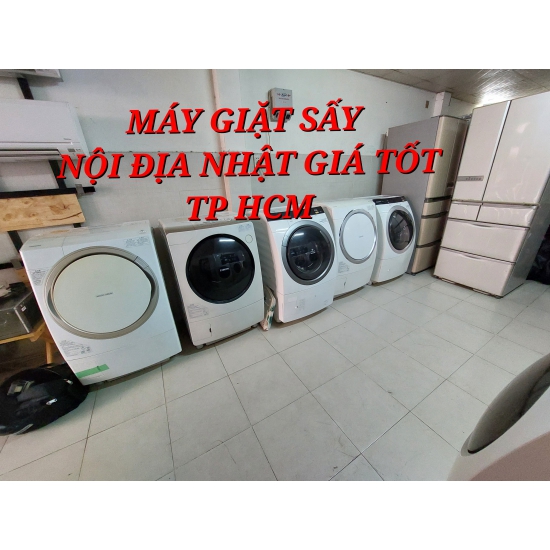 KHO MÁY GIẶT NỘI ĐỊA NHẬT GIA RẺ TP HCM