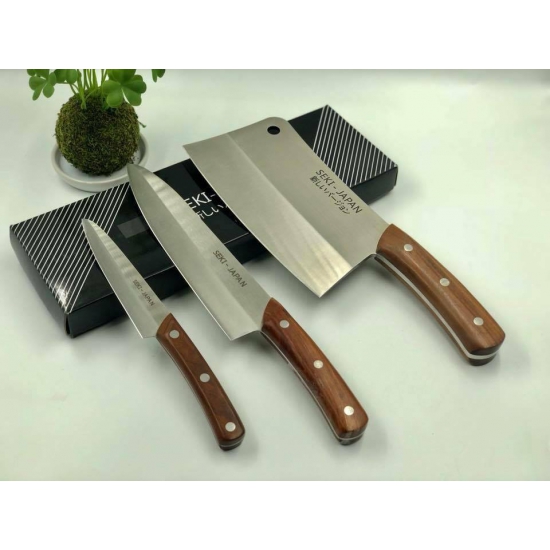 BỘ DAO 3 MÓN SEKI JAPAN