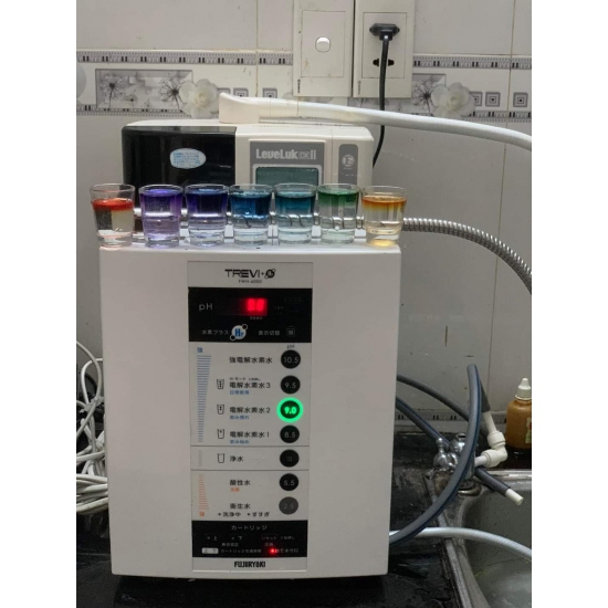 MÁY LỌC NƯỚC ĐIỆN GIẢI CAO CẤP- TREVI FWH 6000 - DÙNG LƯỚT 95%